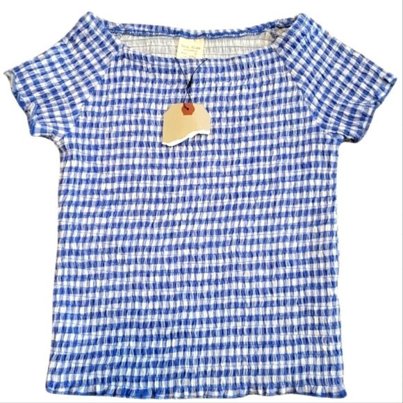 NWT ZARA KIDS SMOCKED TOP SZ.9 - Picture 1 of 4